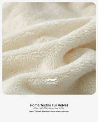 Home Textile Fur Velvet Fabric 180-250 GSM | 44” & 58” Width | Throws, Blankets & Cushions  in Surat